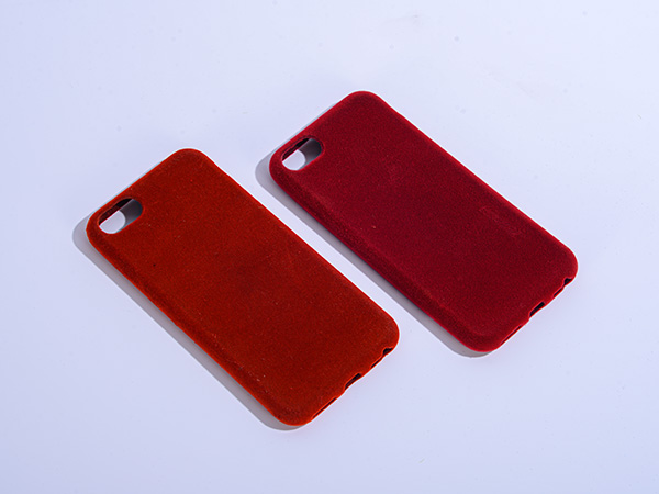 手机壳植绒